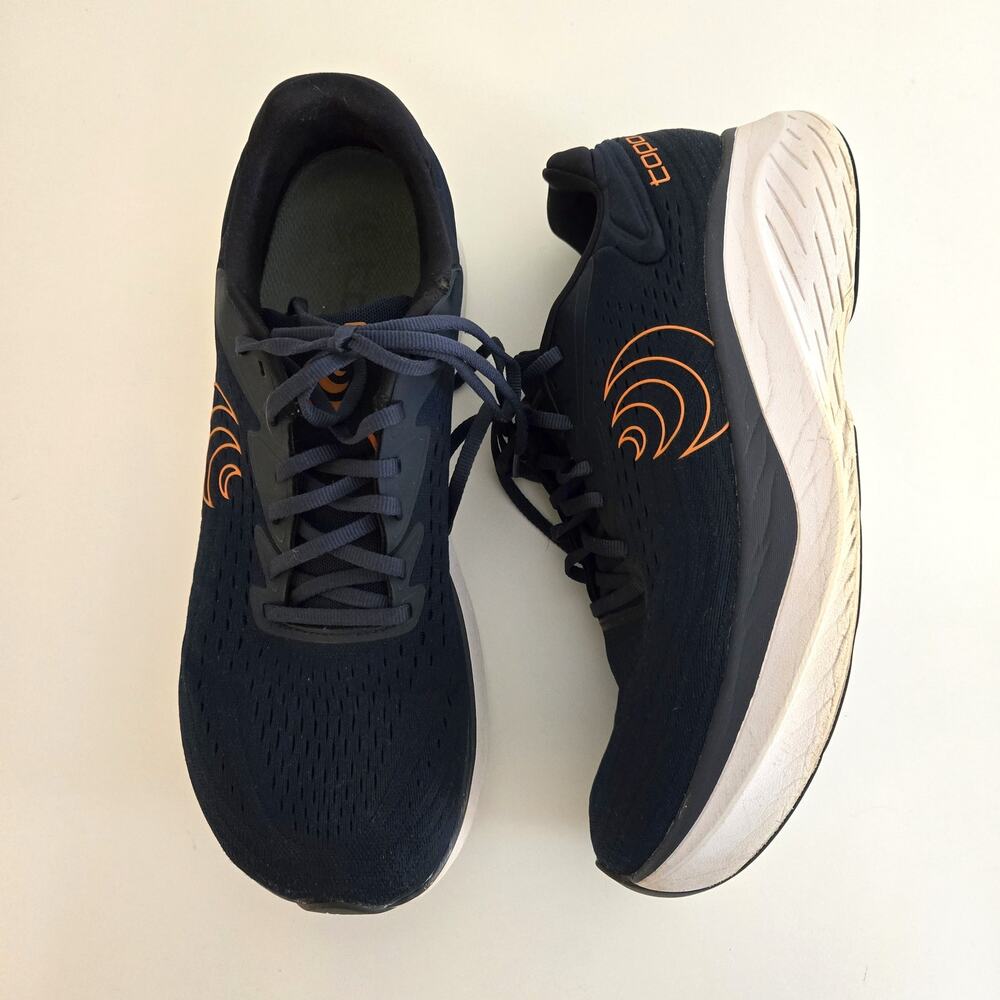 Topo Athletic Men's Atmos 2 Men's Running Shoes Navy Orange Size 12